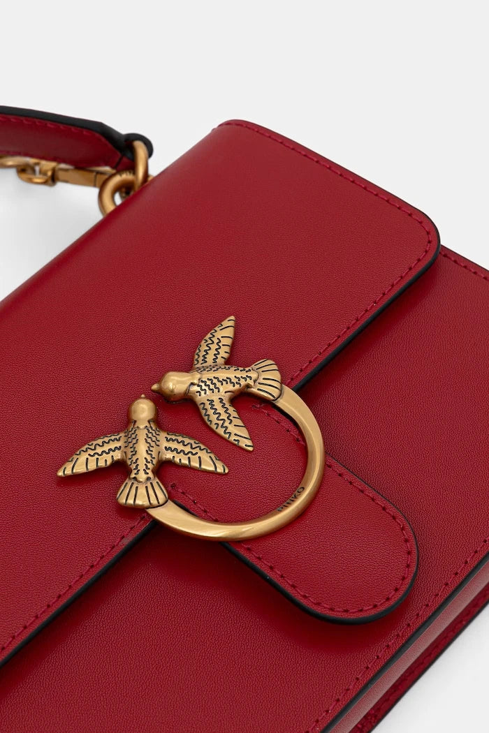 Pinko kadın deri crossbody çanta