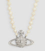 Pearl Bas Relief Necklace