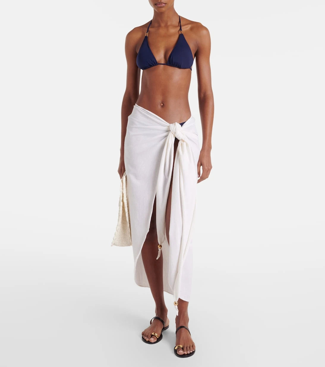 Melissa Odabash - Winnie cotton and linen beach cover-up