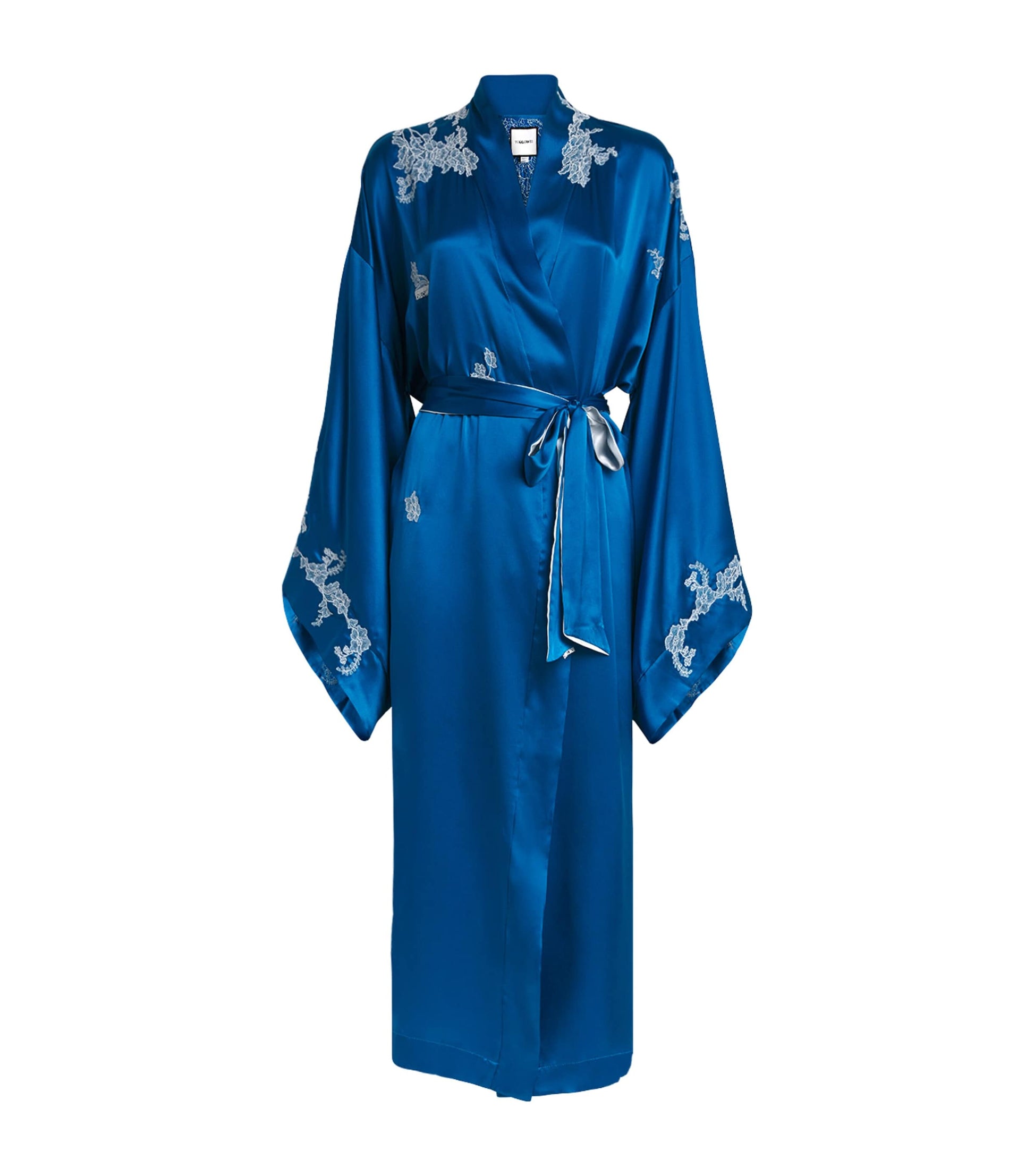 TORLOWEI Blue Silk Tokoni Robe