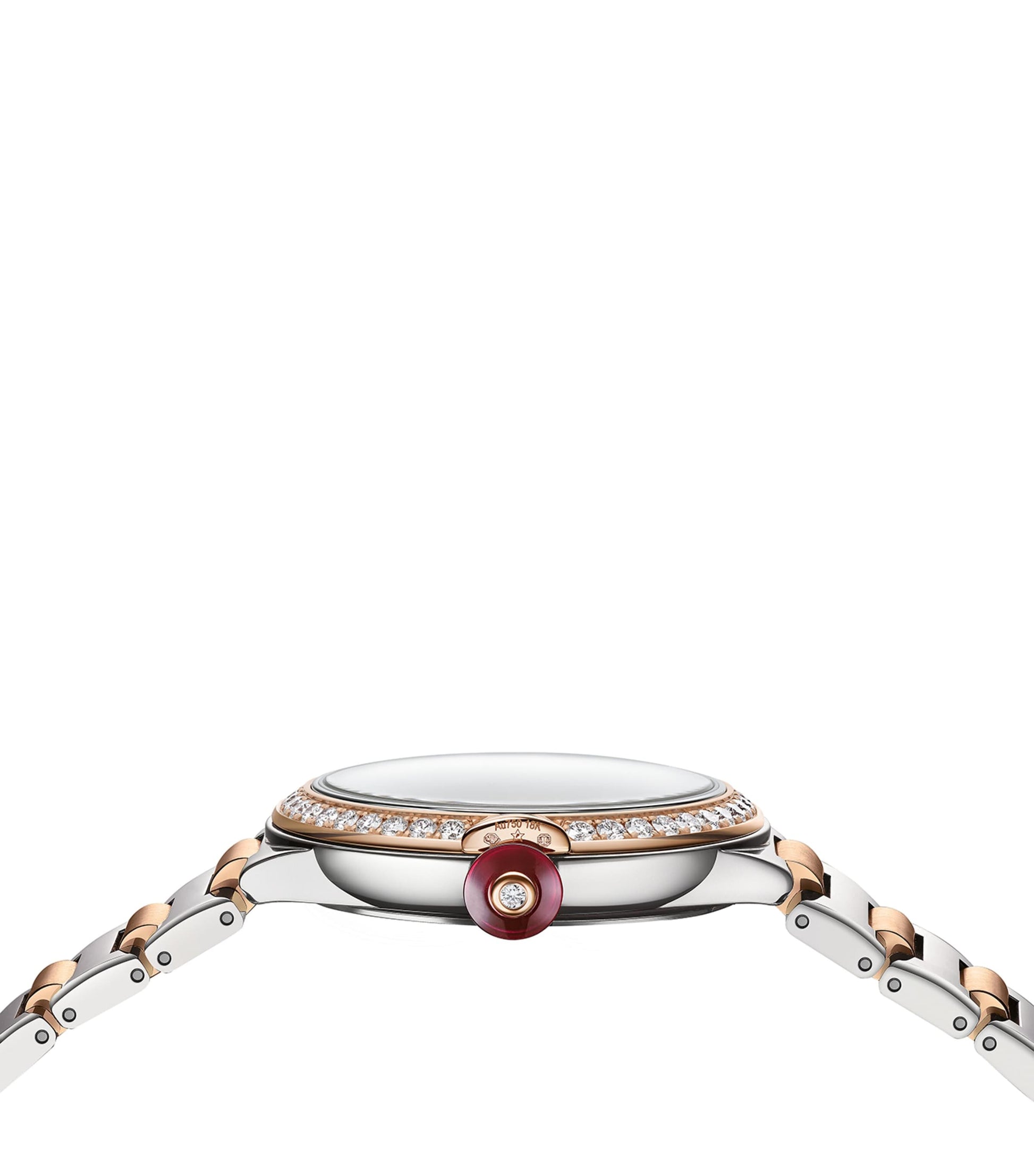Rose Gold, Stainless Steel and Diamond Lvcea Watch 33mm