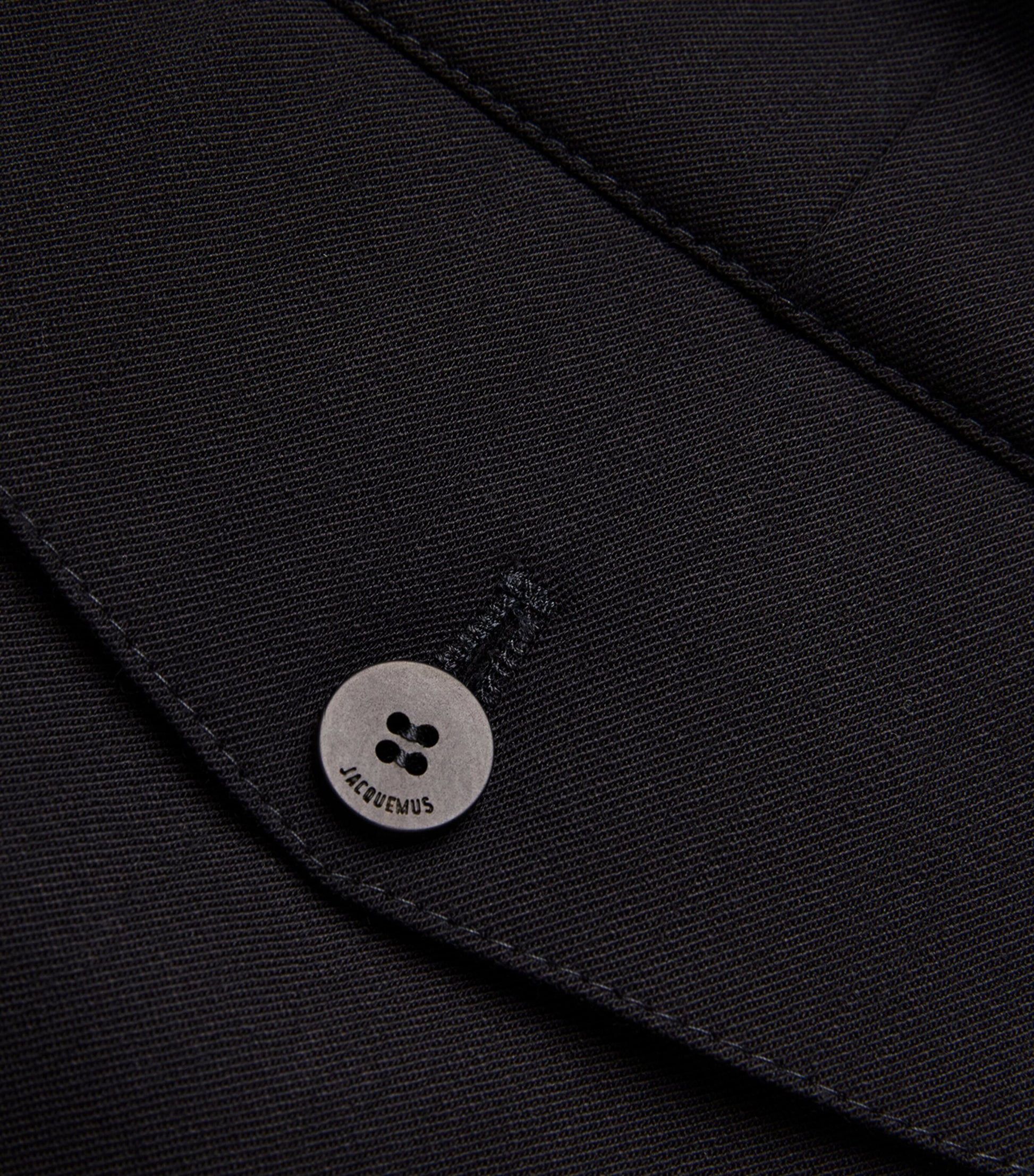 Jacquemus Stretch-Wool Ovalu Shorts