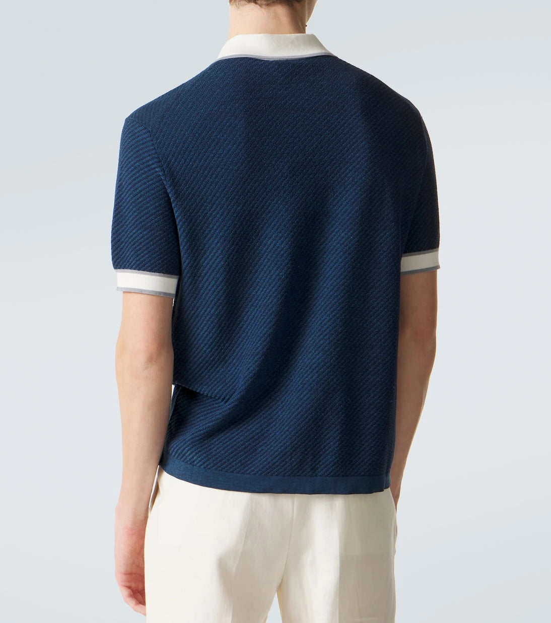 Brioni - Linen, cotton, and silk shirt