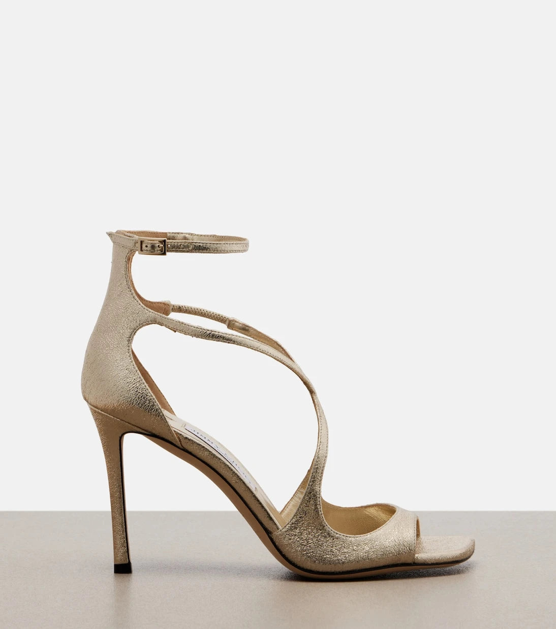 Jimmy Choo - Azia metallic sandals