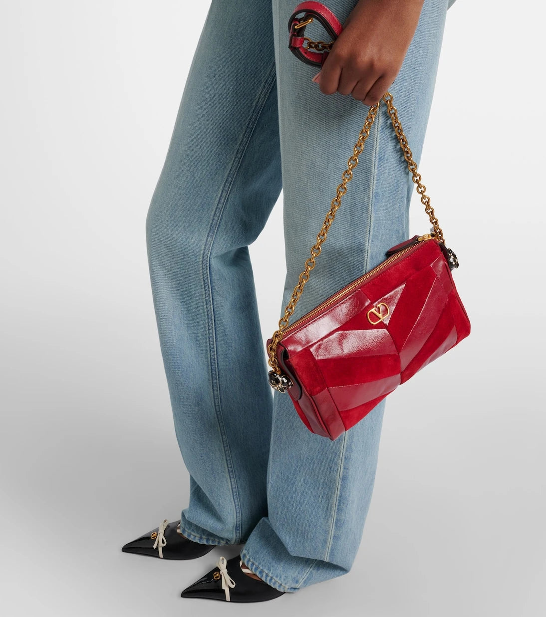 Valentino Garavani - Panthea Small leather crossbody bag