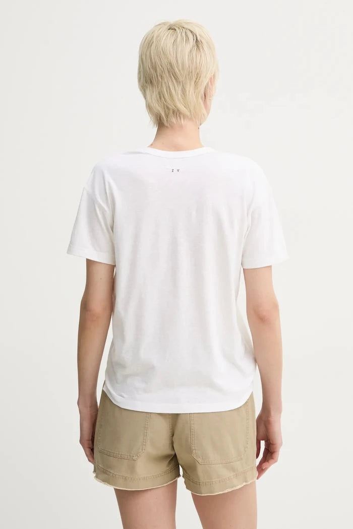 Тениска с лен ZADIG&VOLTAIRE
