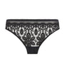 Simone Perele Black Lace Précieuse Tanga Briefs