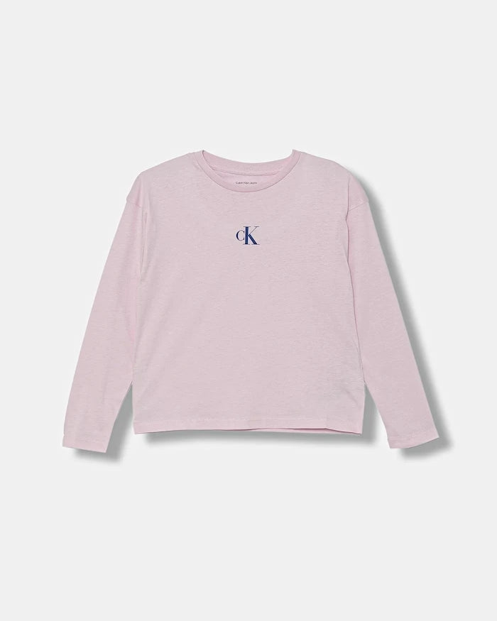 Детска блуза с дълги ръкави Calvin Klein Jeans