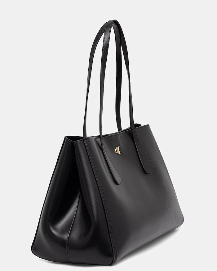 Calvin Klein suni deri kadın alışveriş çantası