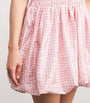 GANNI Pink Check Mini Dress