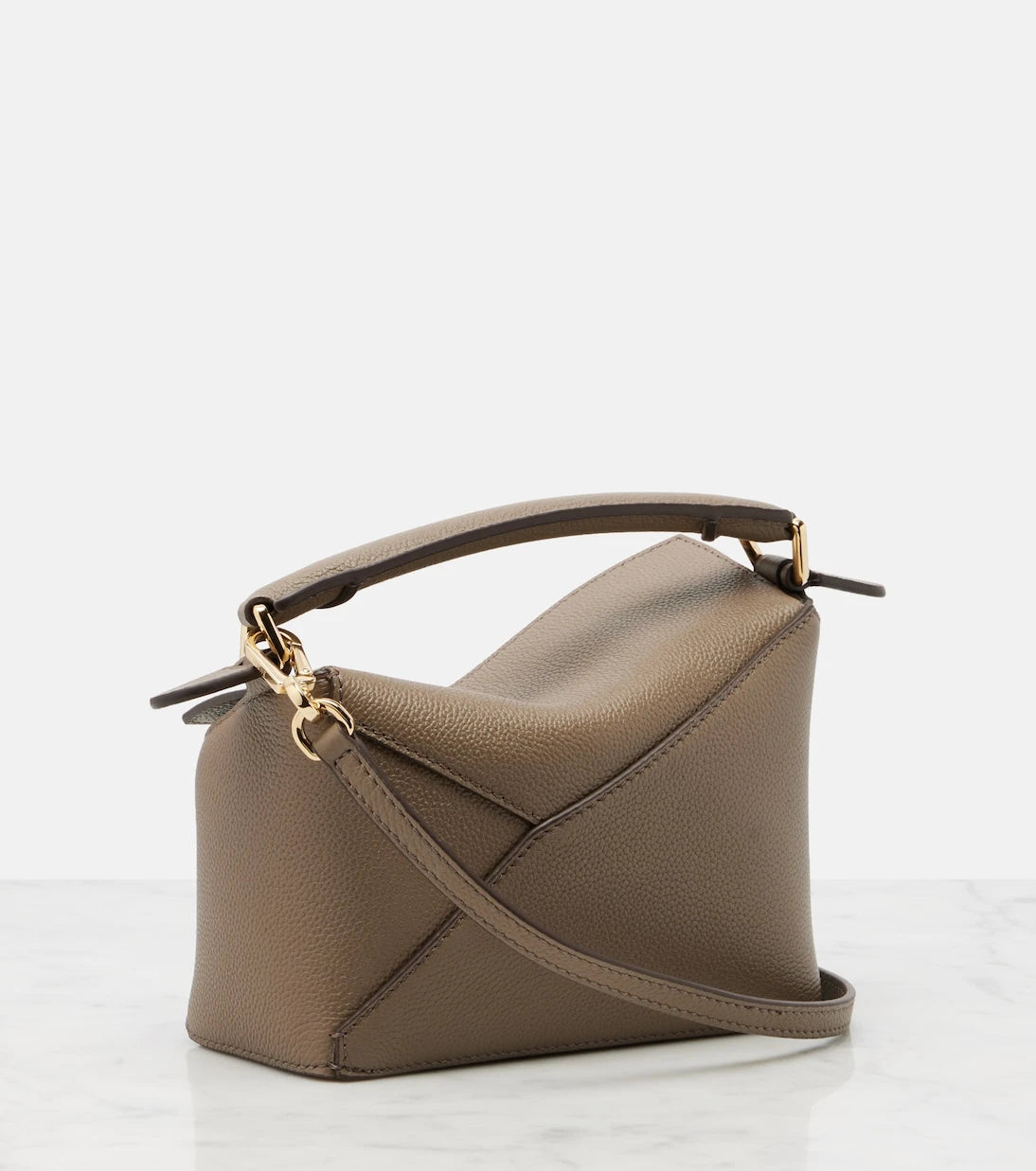 Loewe - Puzzle Edge Mini leather tote bag