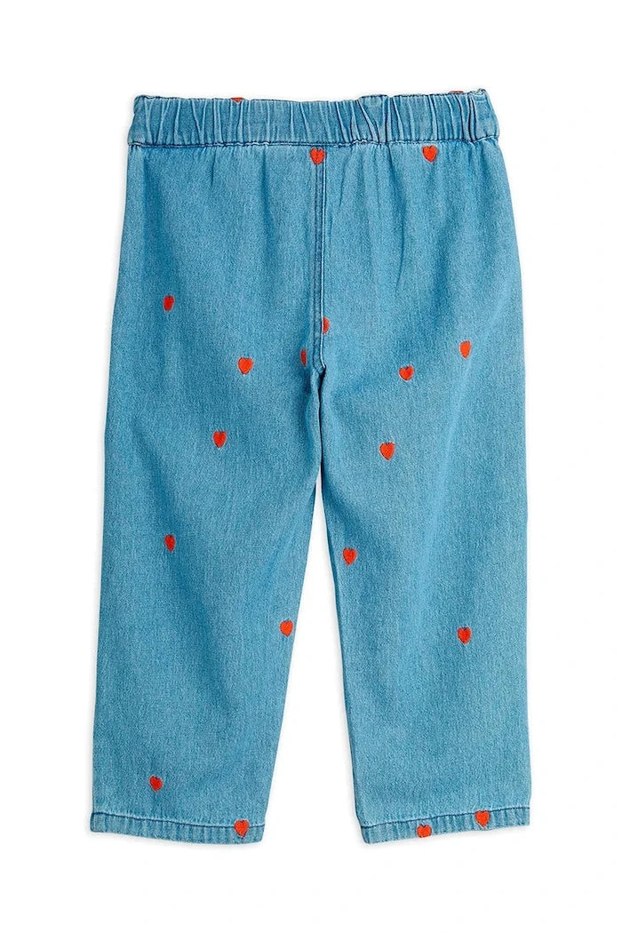 Mini Rodini Mini hearts çocuk джинsi
