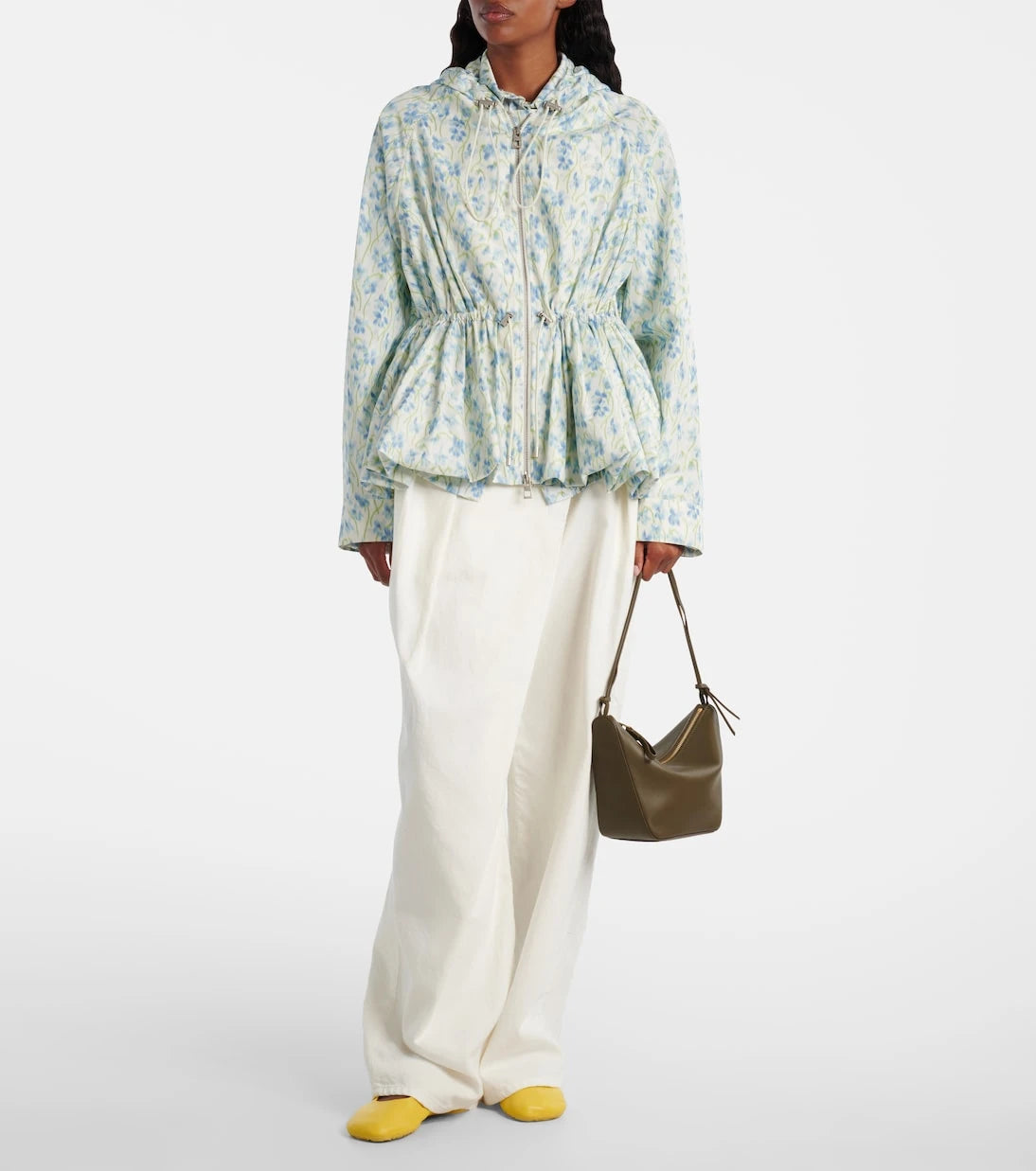 Loewe - حقيبة كتف هاموش ميني جلدية