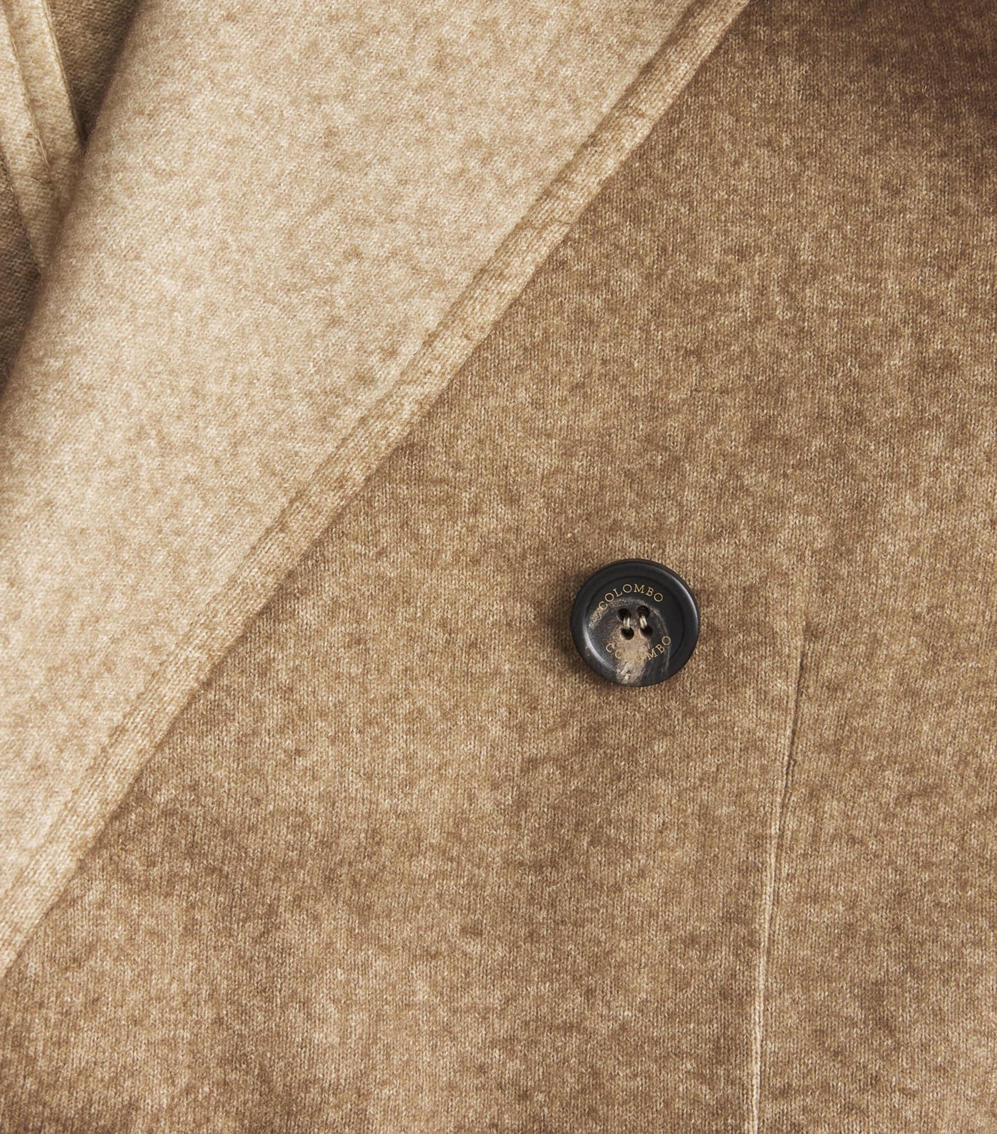 Brown Cashmere-Silk Overcoat