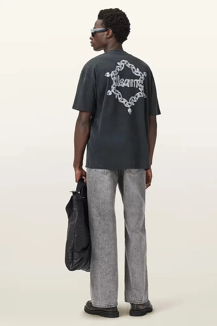 Памучна тениска AllSaints DRIP