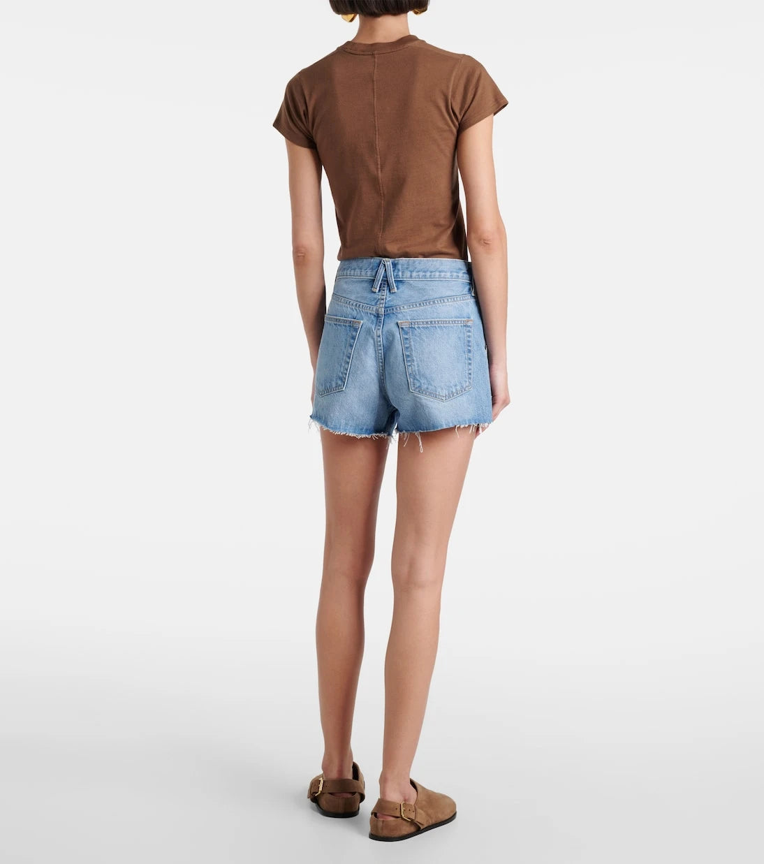 Slvrlake - Farrah denim shorts