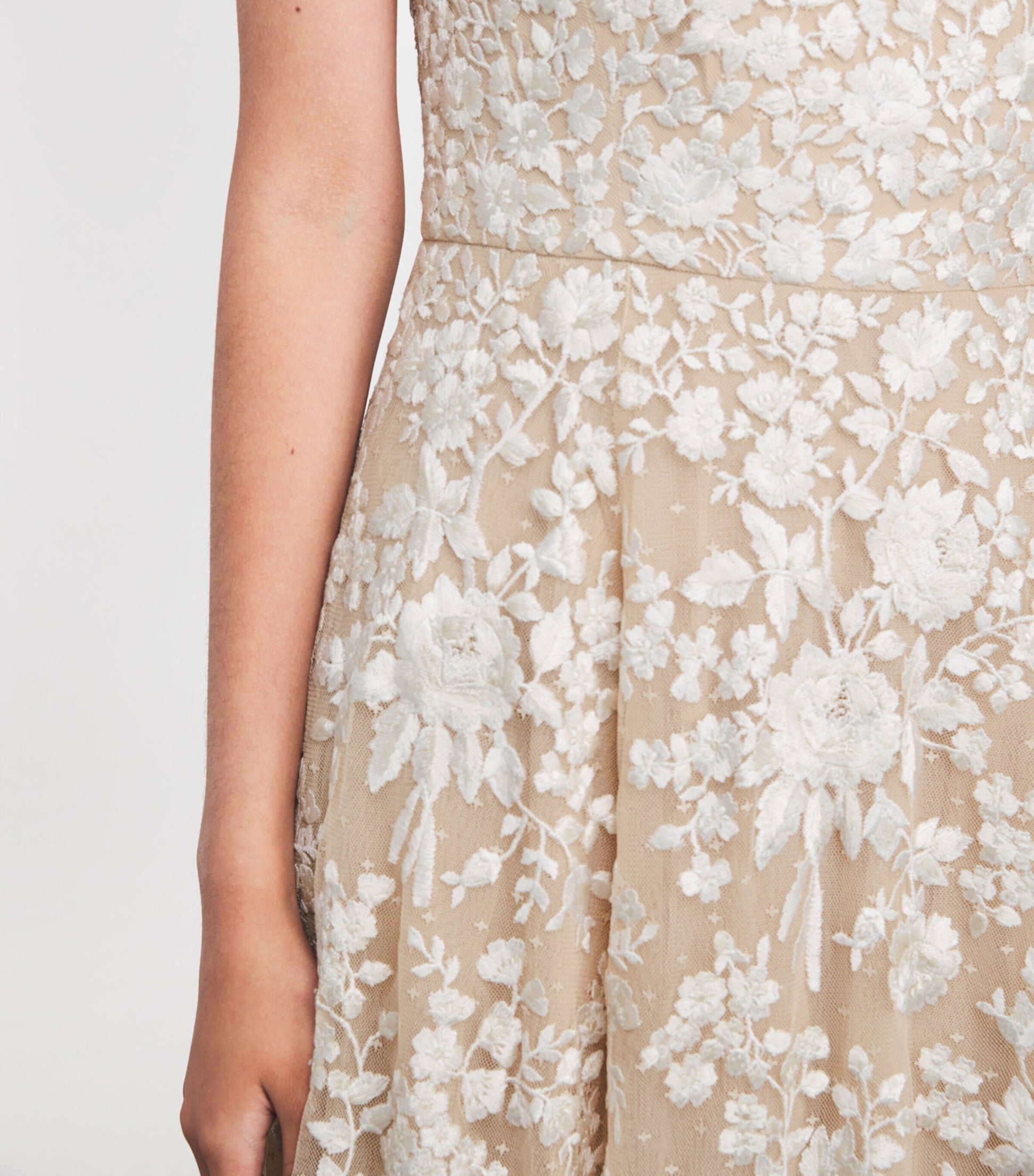 Needle & Thread Scoop-Neck Rosa Maxi Dress