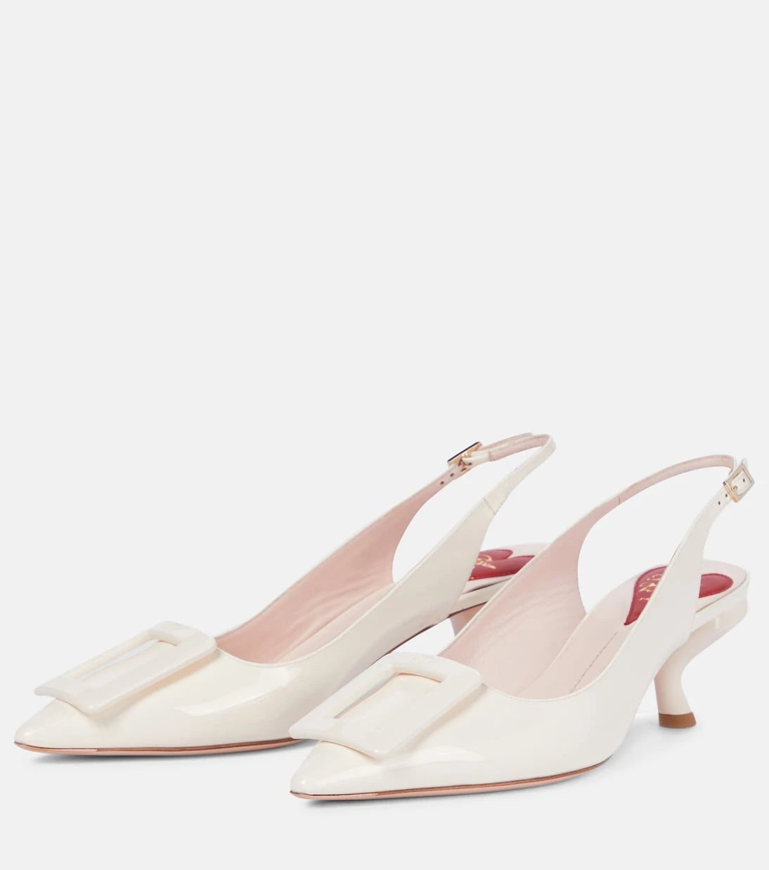 Roger Vivier - Virgule askılı deri topuklu ayakkabı
