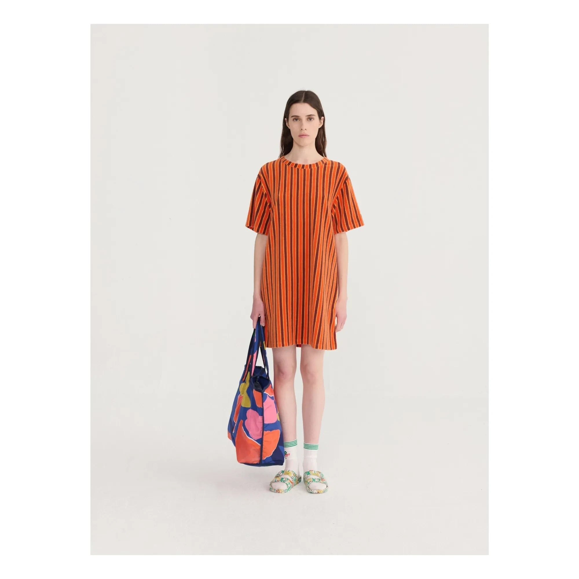 Bobo Choses - Blooming Color Organic Cotton Bag | Blue