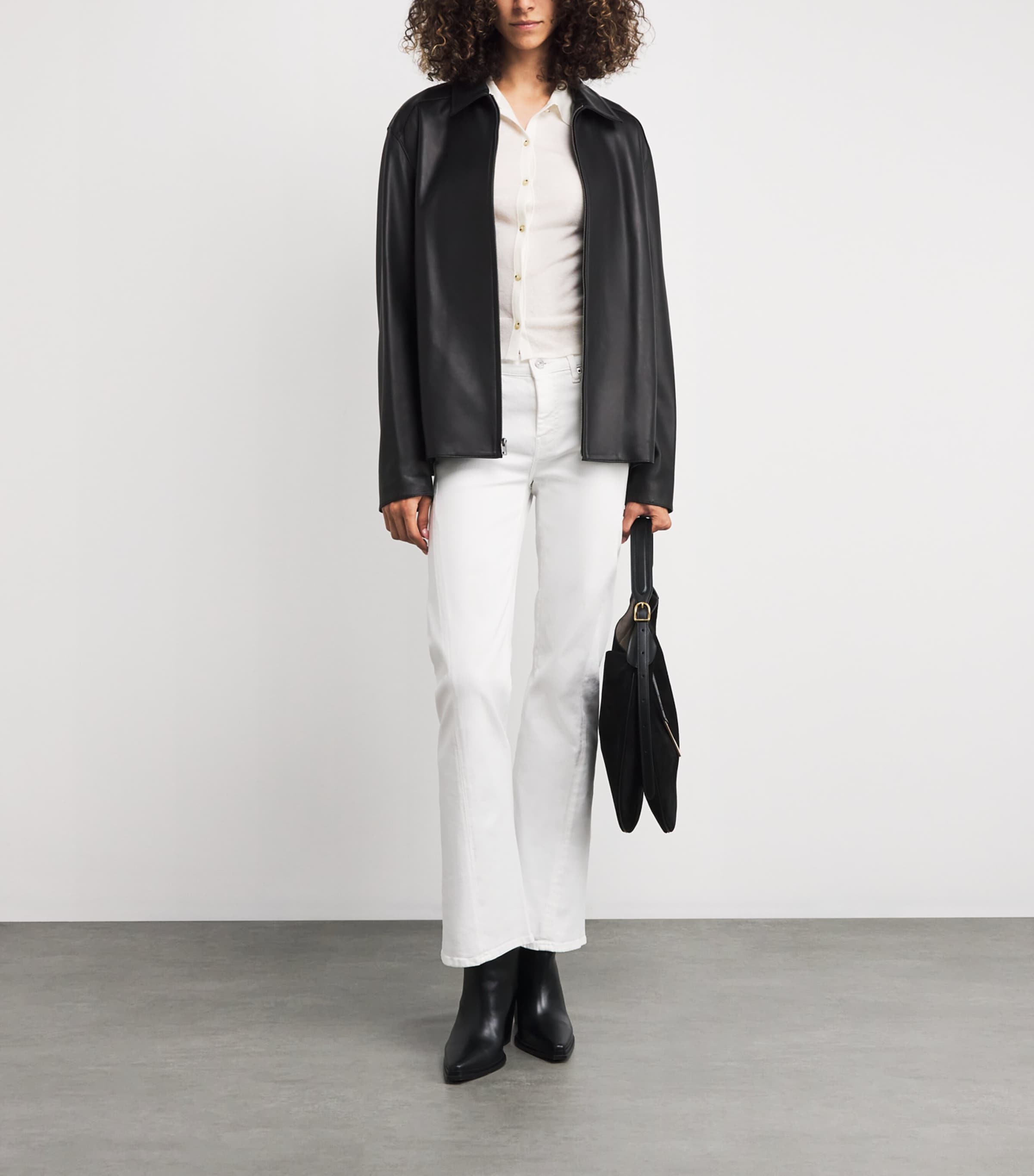 White Dojo Tailorless Flared Jeans