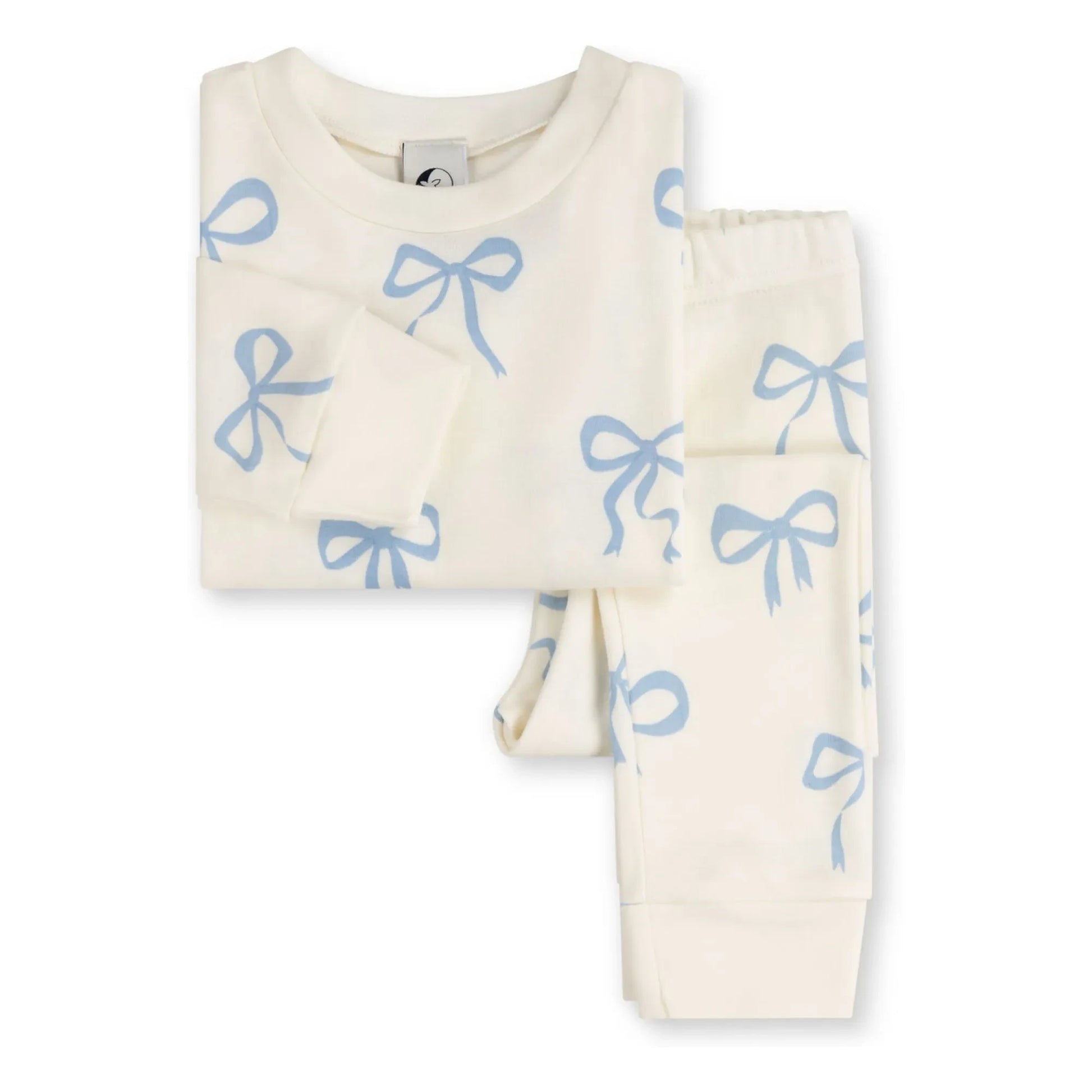 Sleepy Doe - Organic Cotton Knotted Pyjamas | Ecru