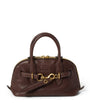 Brown Aventure Top-Handle Bag