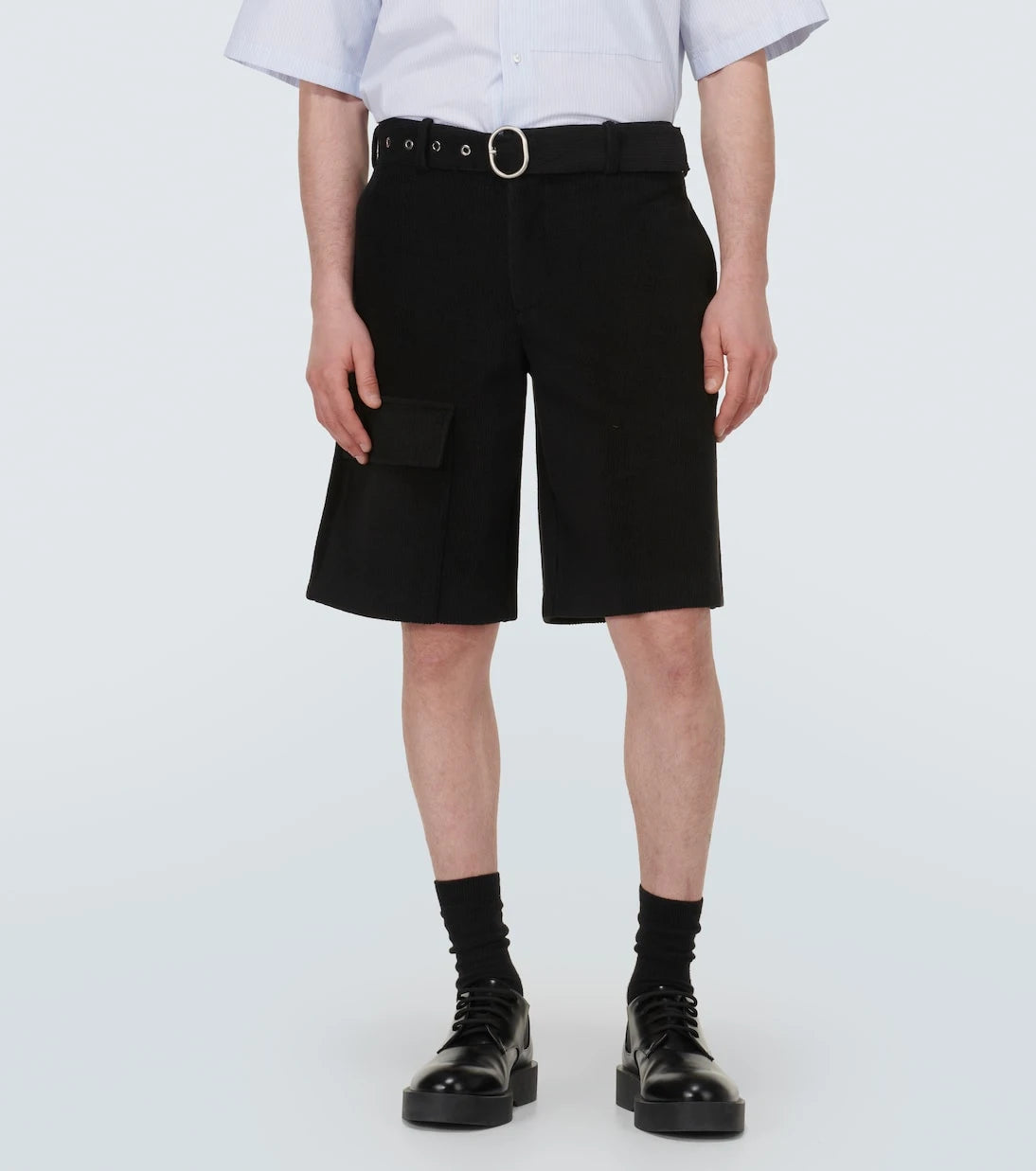 Jil Sander - Crochet low-rise cotton-blend shorts