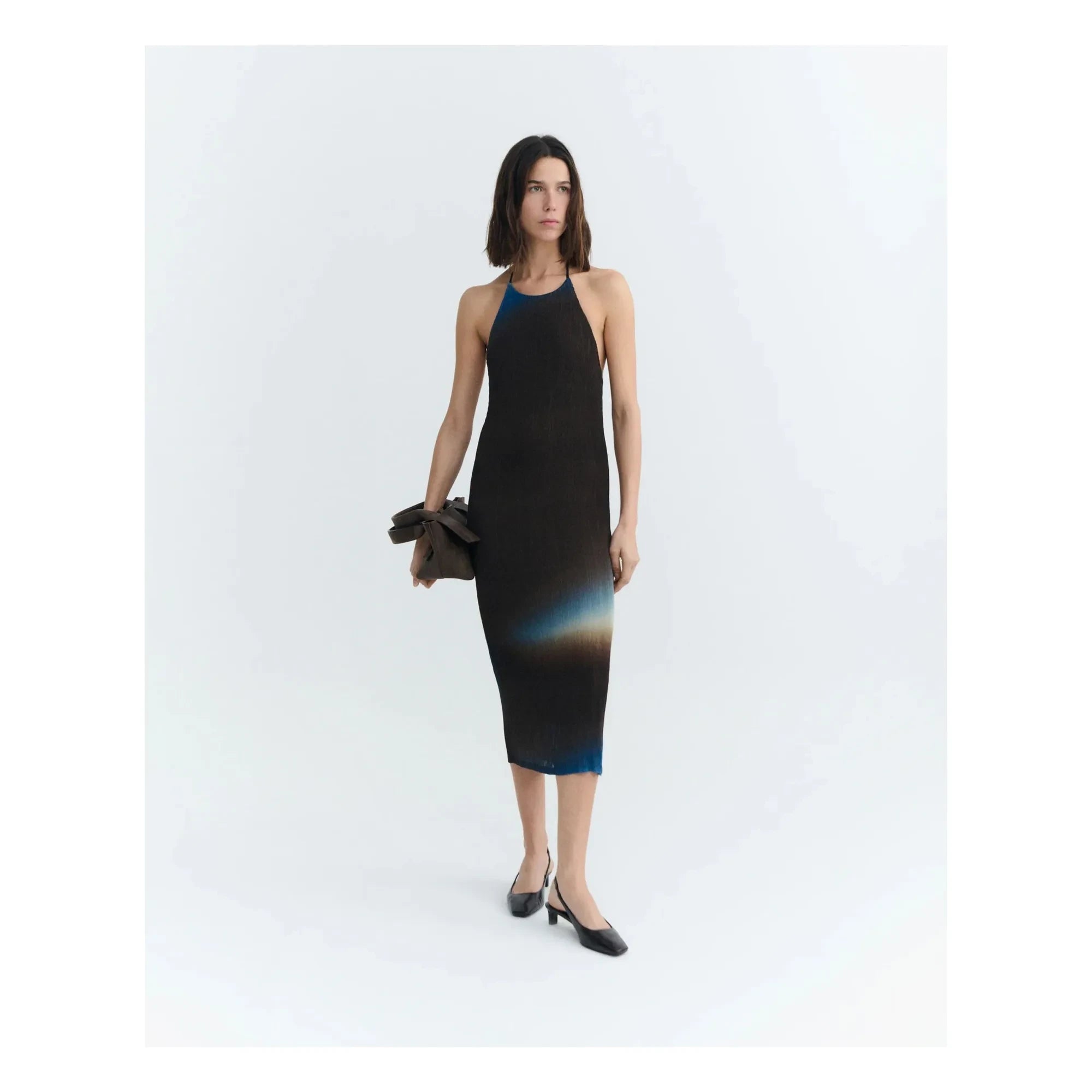 Thinking Mu - Miriam dress | Blue
