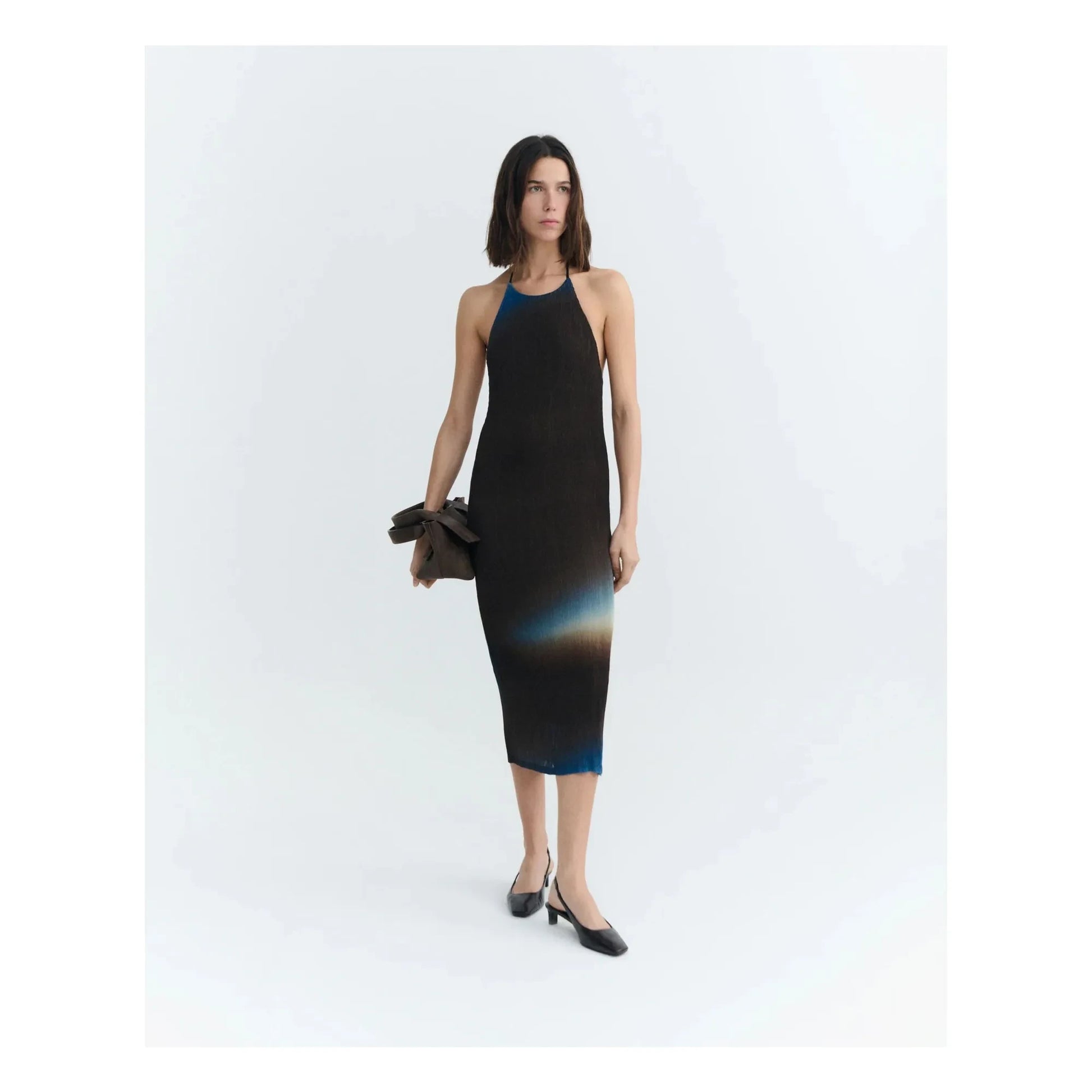 Thinking Mu - Miriam dress | Blue