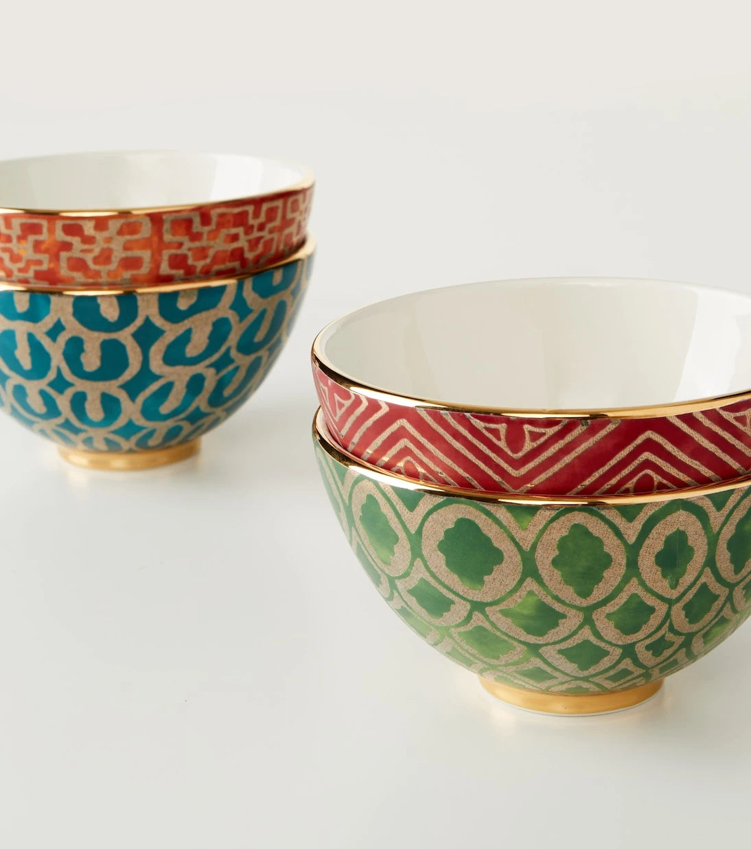 L'Objet - x Fortuny set of 4 earthenware cereal bowls