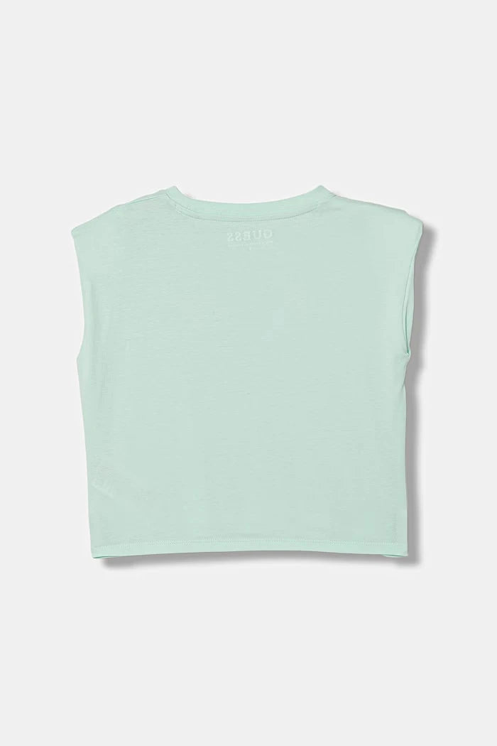 Guess Топ Детски памучен