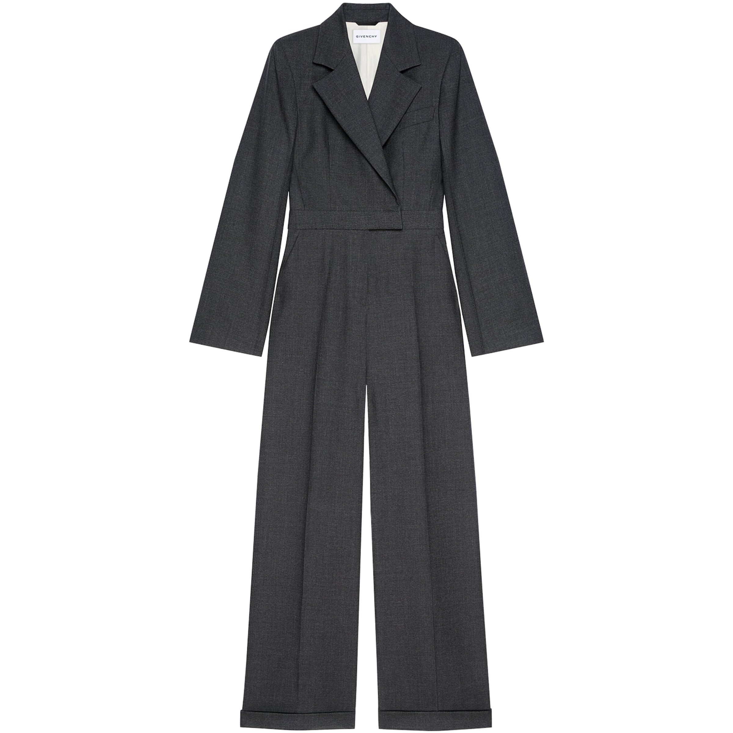 Givenchy Grey Wool Jumpsuit