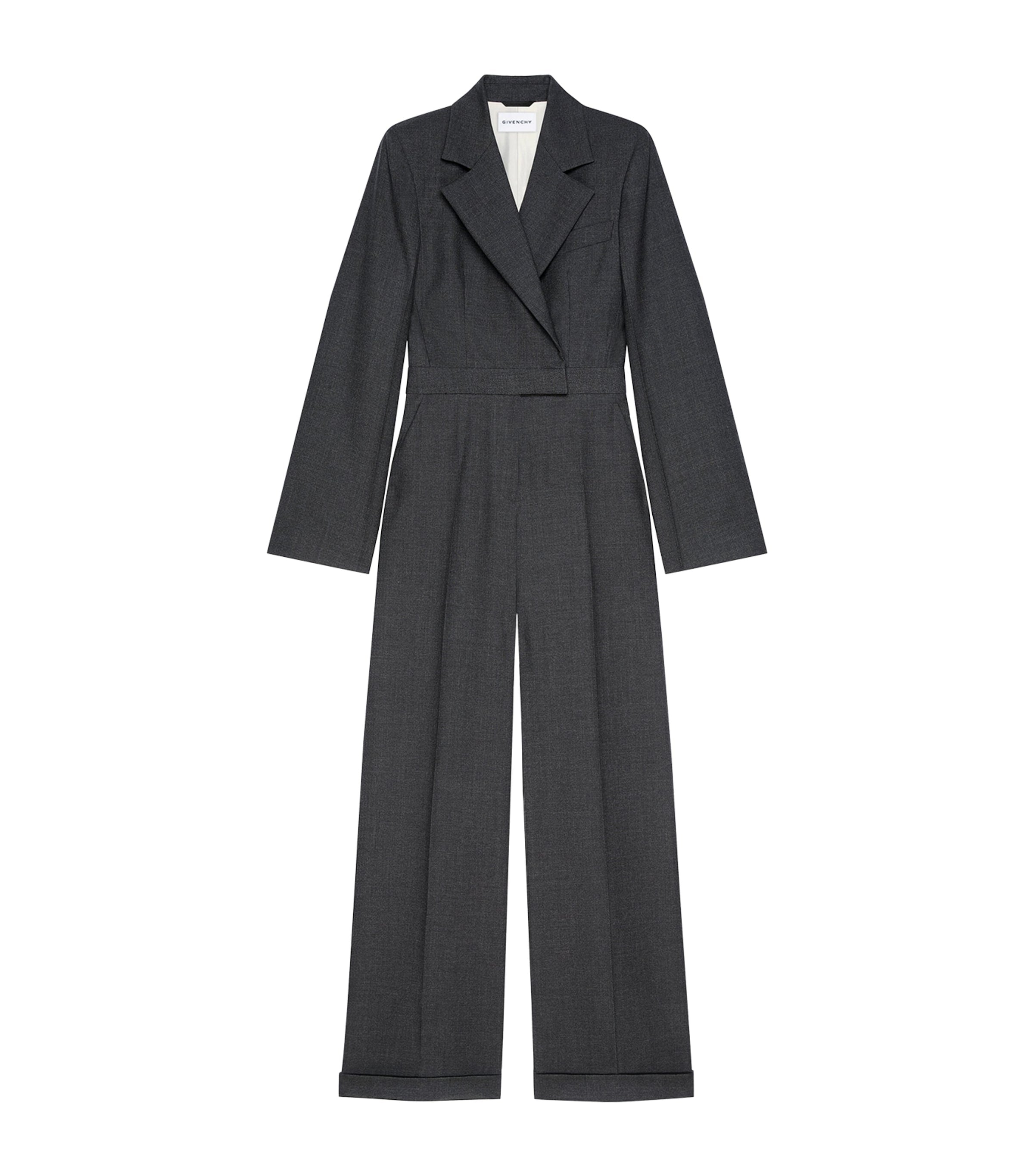 Givenchy Grey Wool Jumpsuit