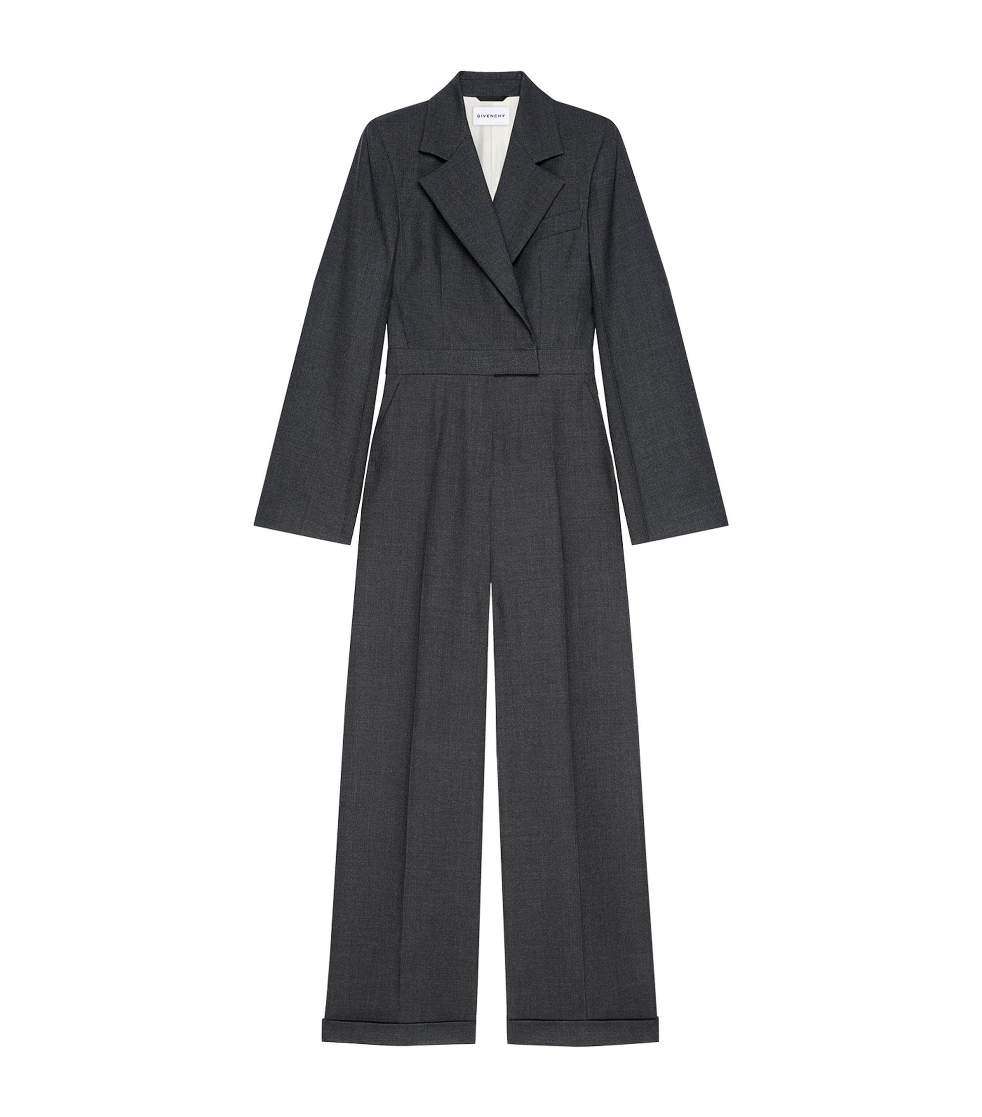 Givenchy Grey Wool Jumpsuit