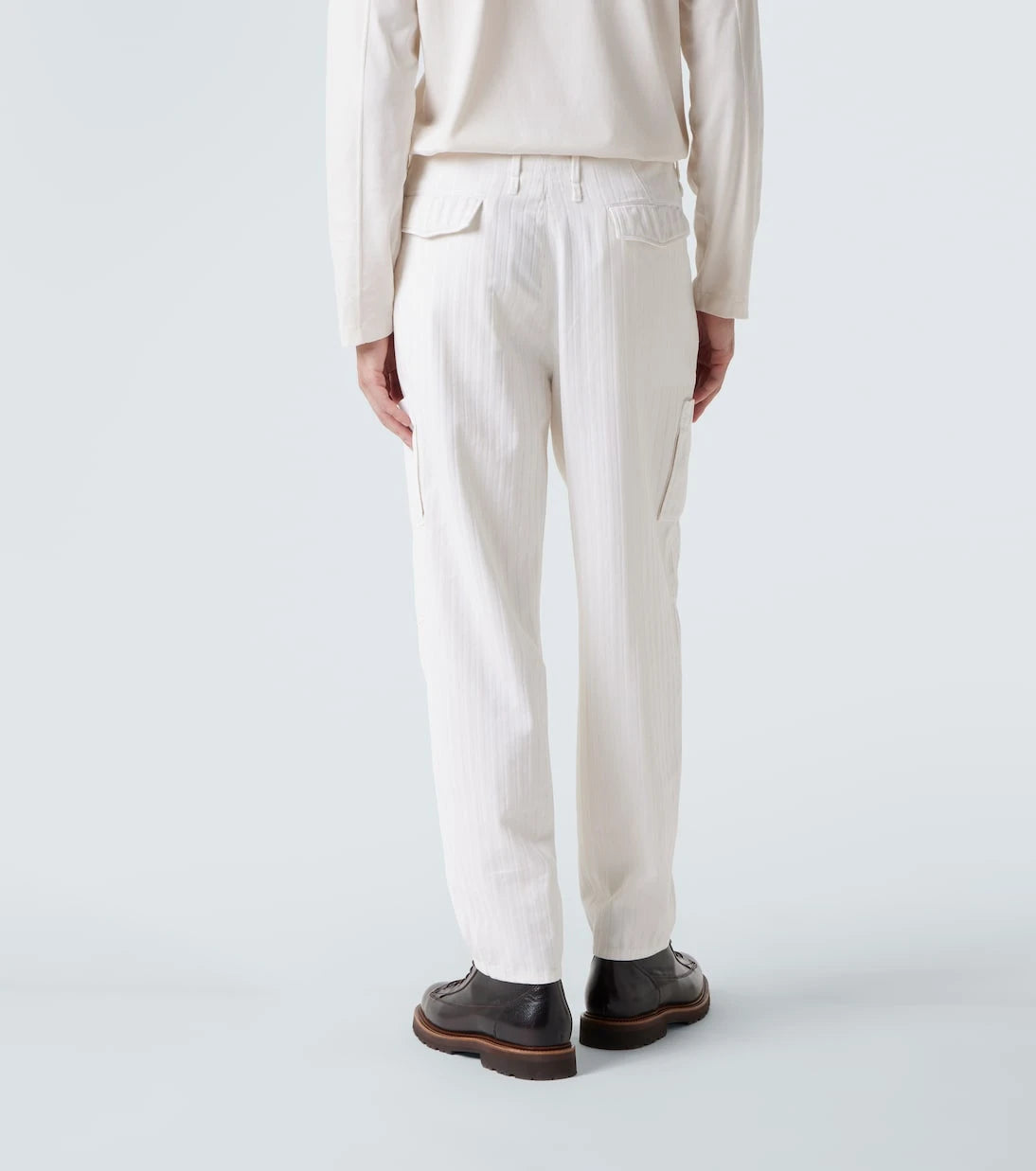 Brunello Cucinelli - Cotton straight pants