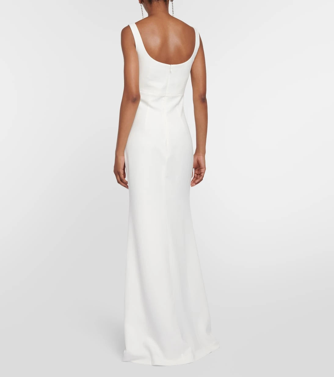Roland Mouret - Embellished crêpe gown