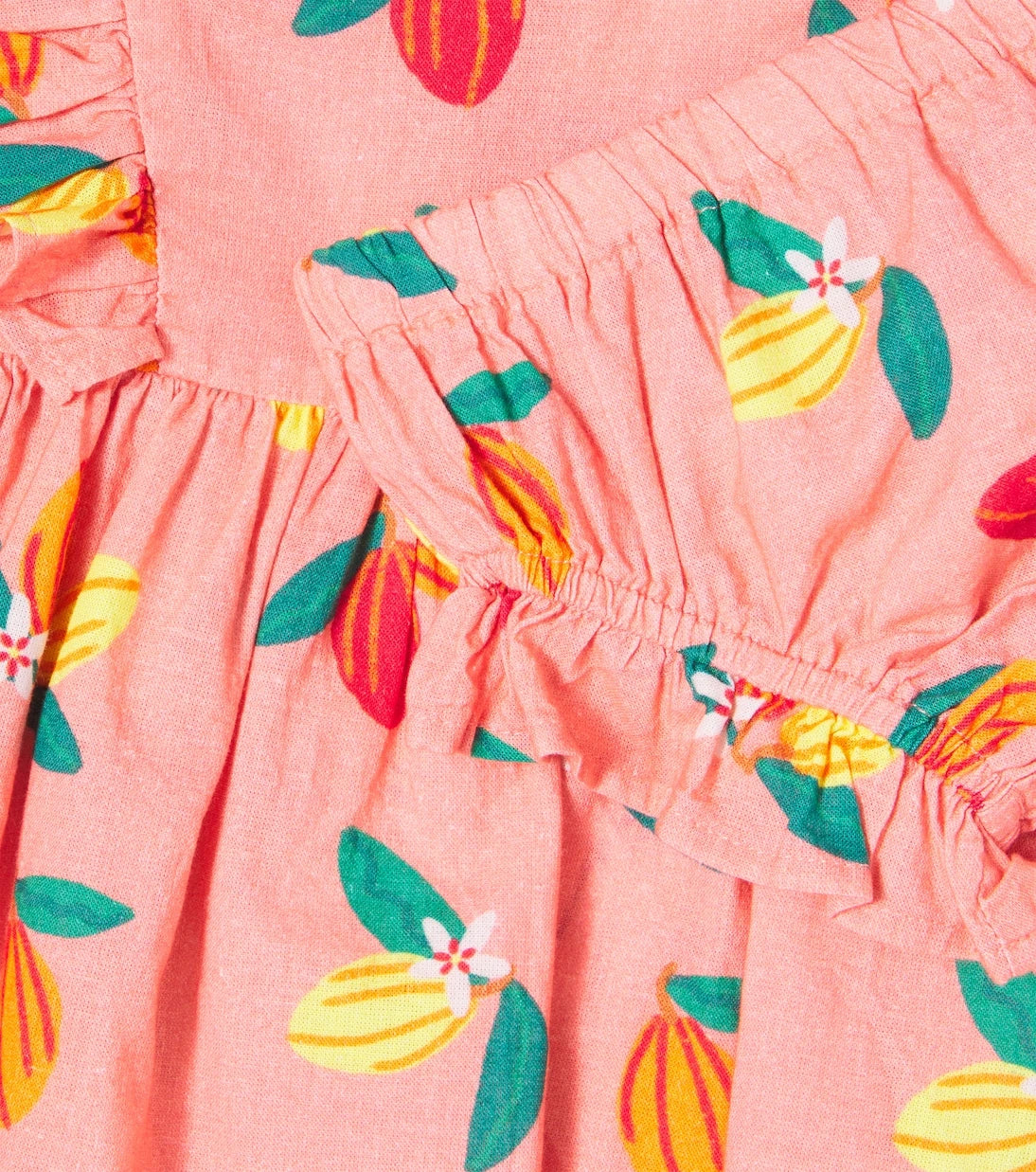 Fábula - Baby cotton dress and bloomers set