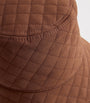 Eleventy Beige Quilted Bucket Hat