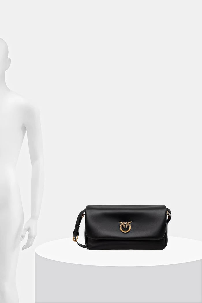 Кожена чанта Pinko Horizontal