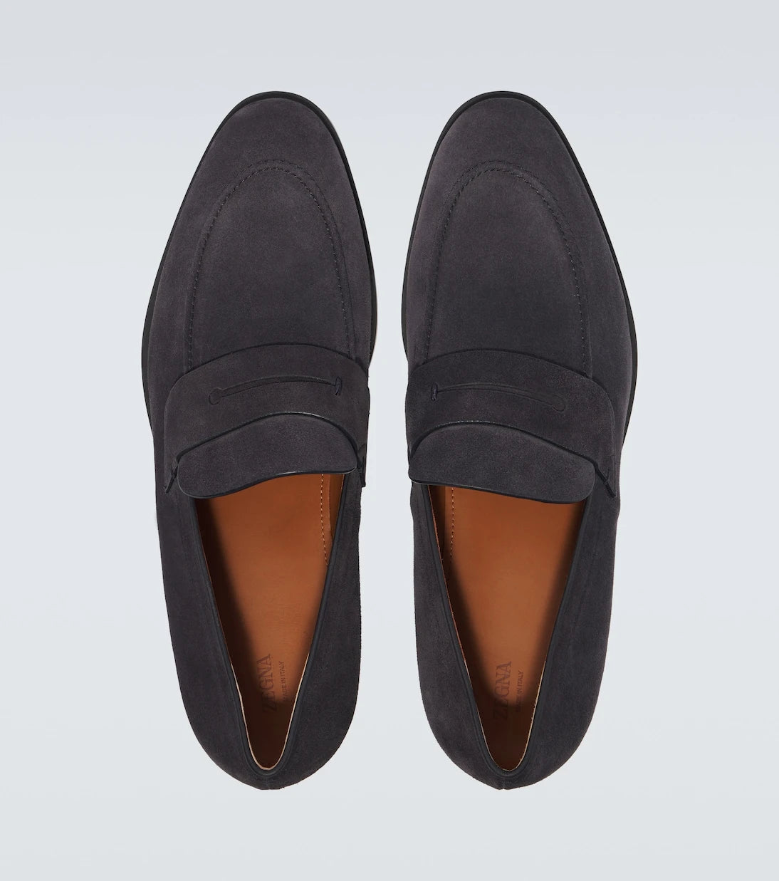 Zegna - New Classic leather penny loafers