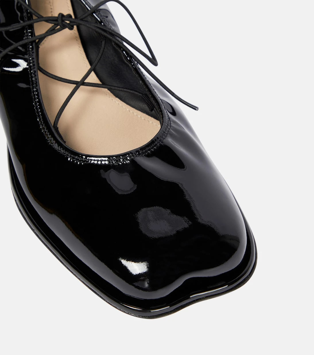 Simone Rocha - Patent leather ballet flats