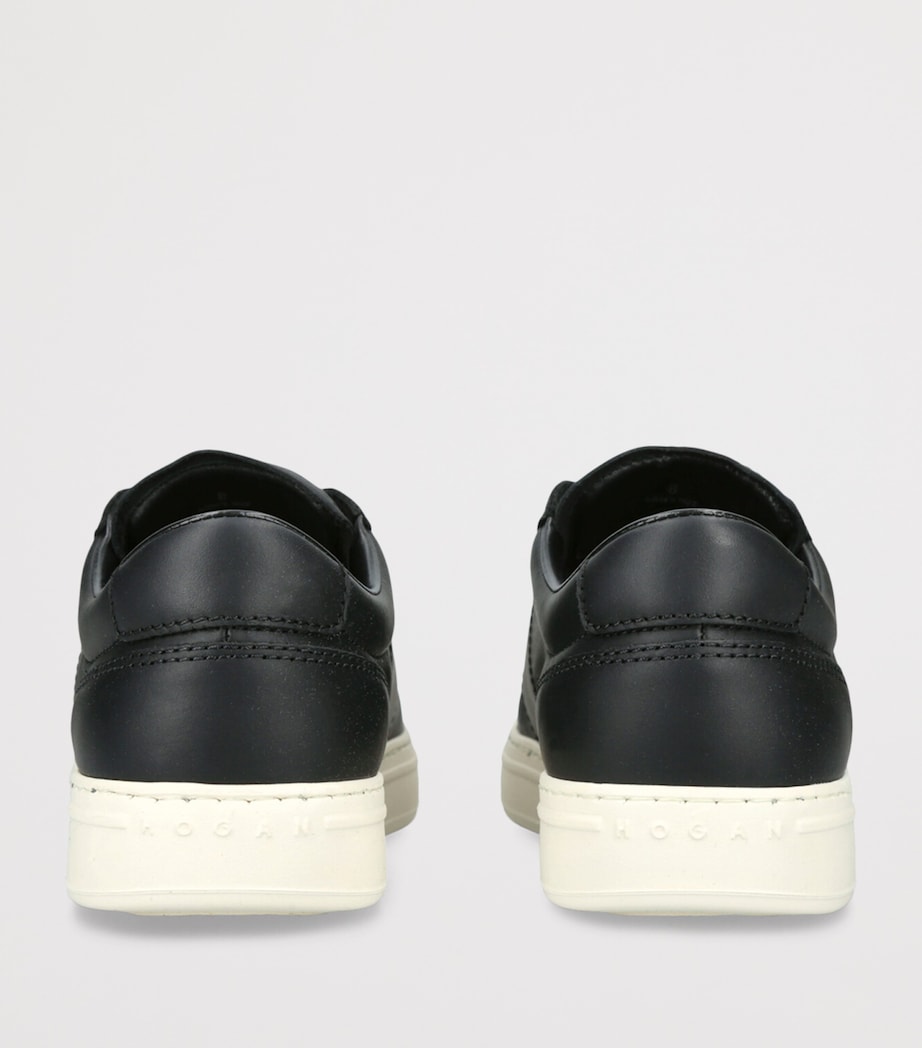 Leather H668 Slip-On Sneakers