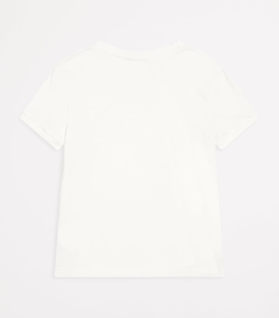 Dolce & Gabbana Kids Cotton Embellished T-Shirt (8-12+ Years)