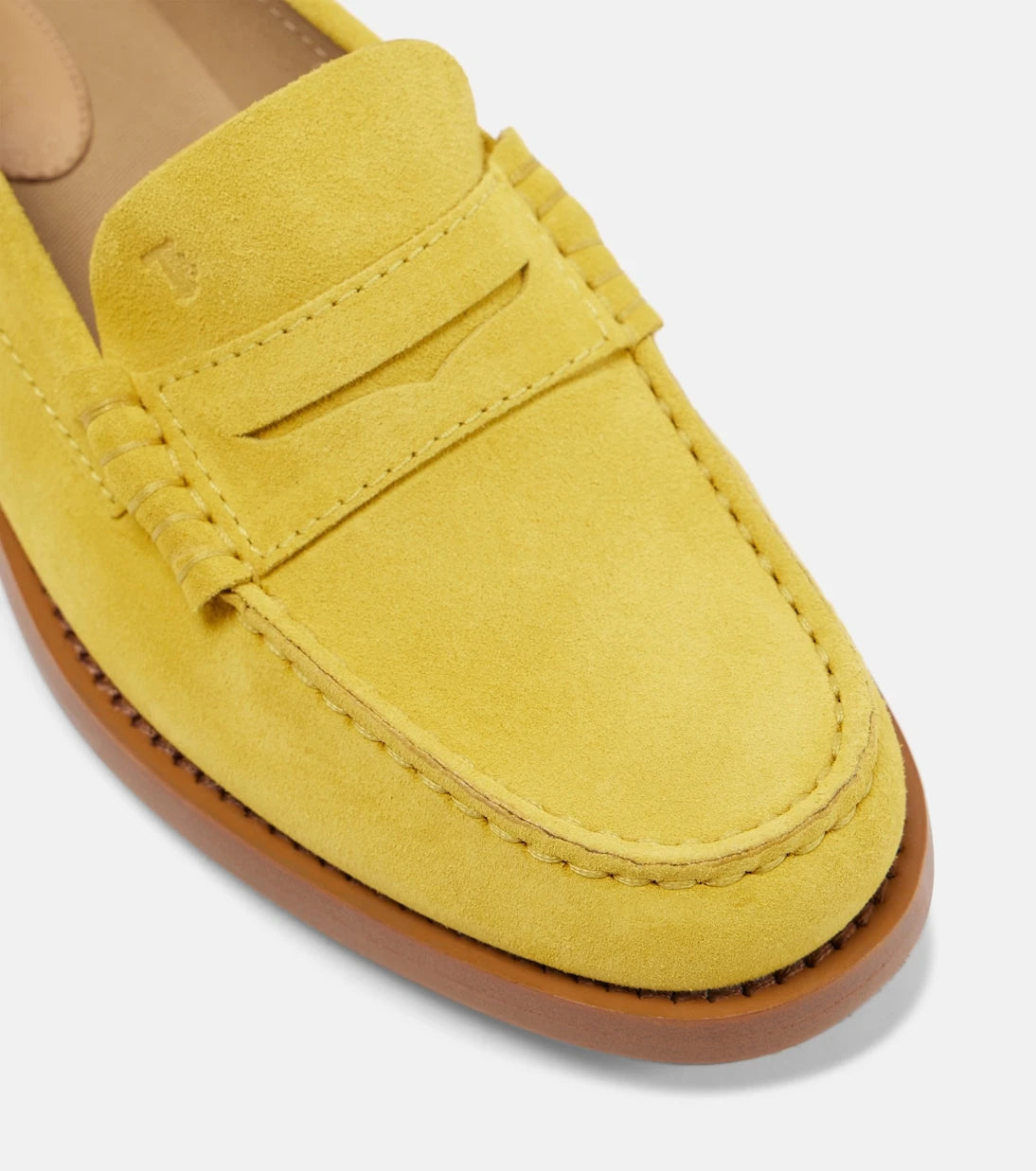 Tod's - Suede penny loafers
