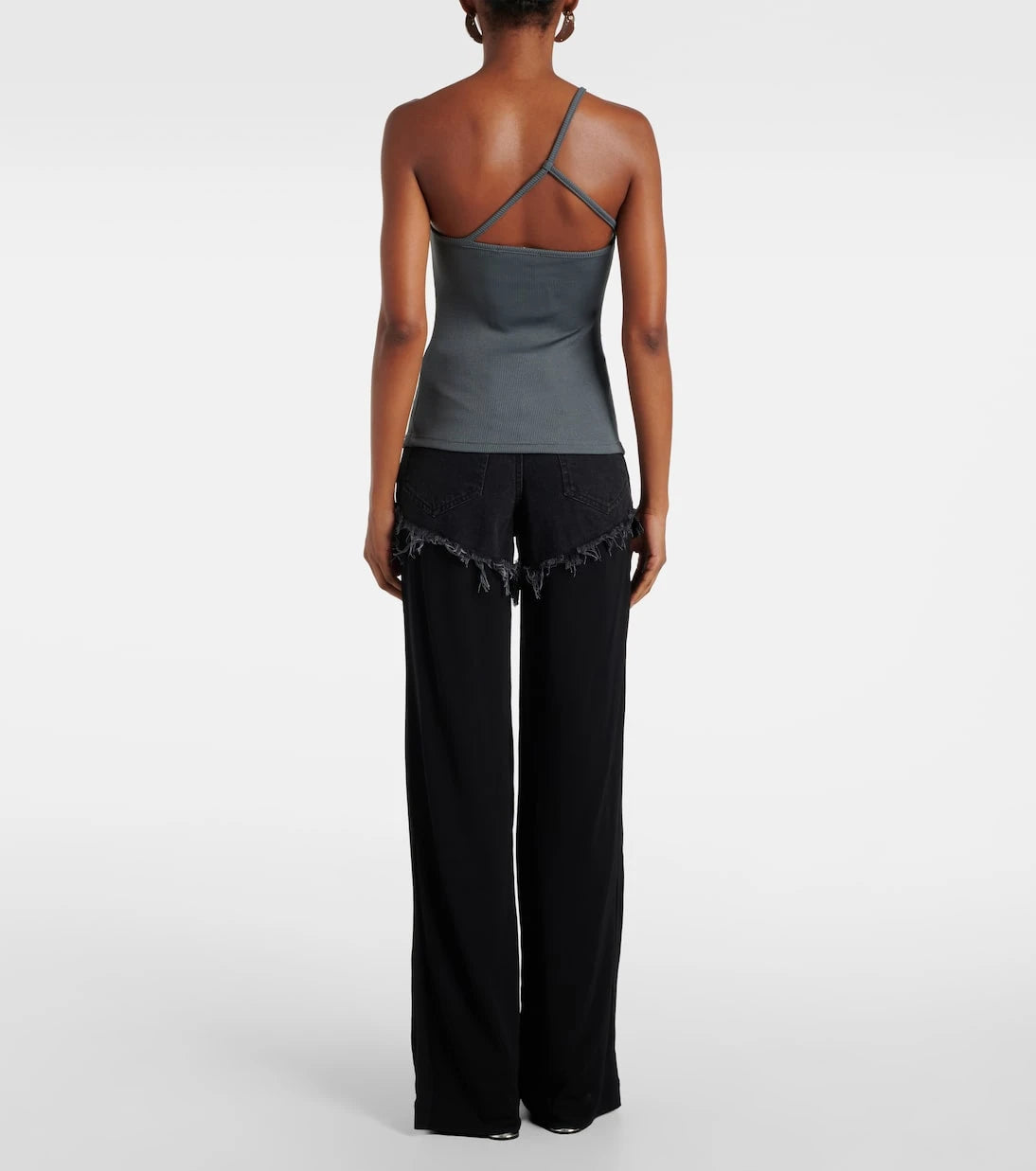 Christopher Esber - Concave Stone asymmetric top