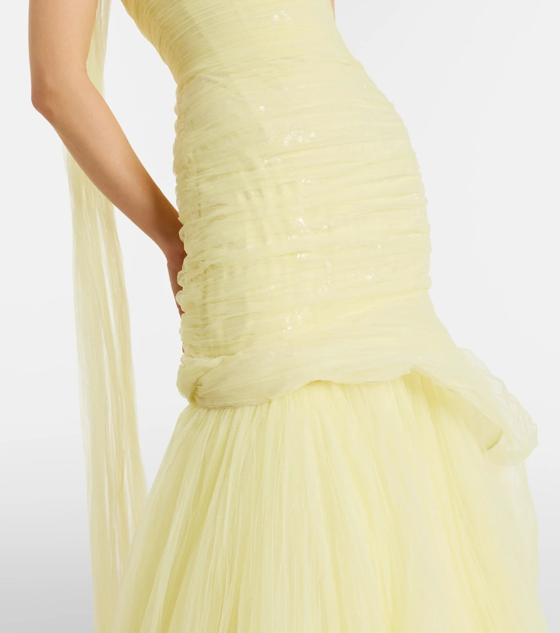 Marmar Halim - Tulle bustier gown
