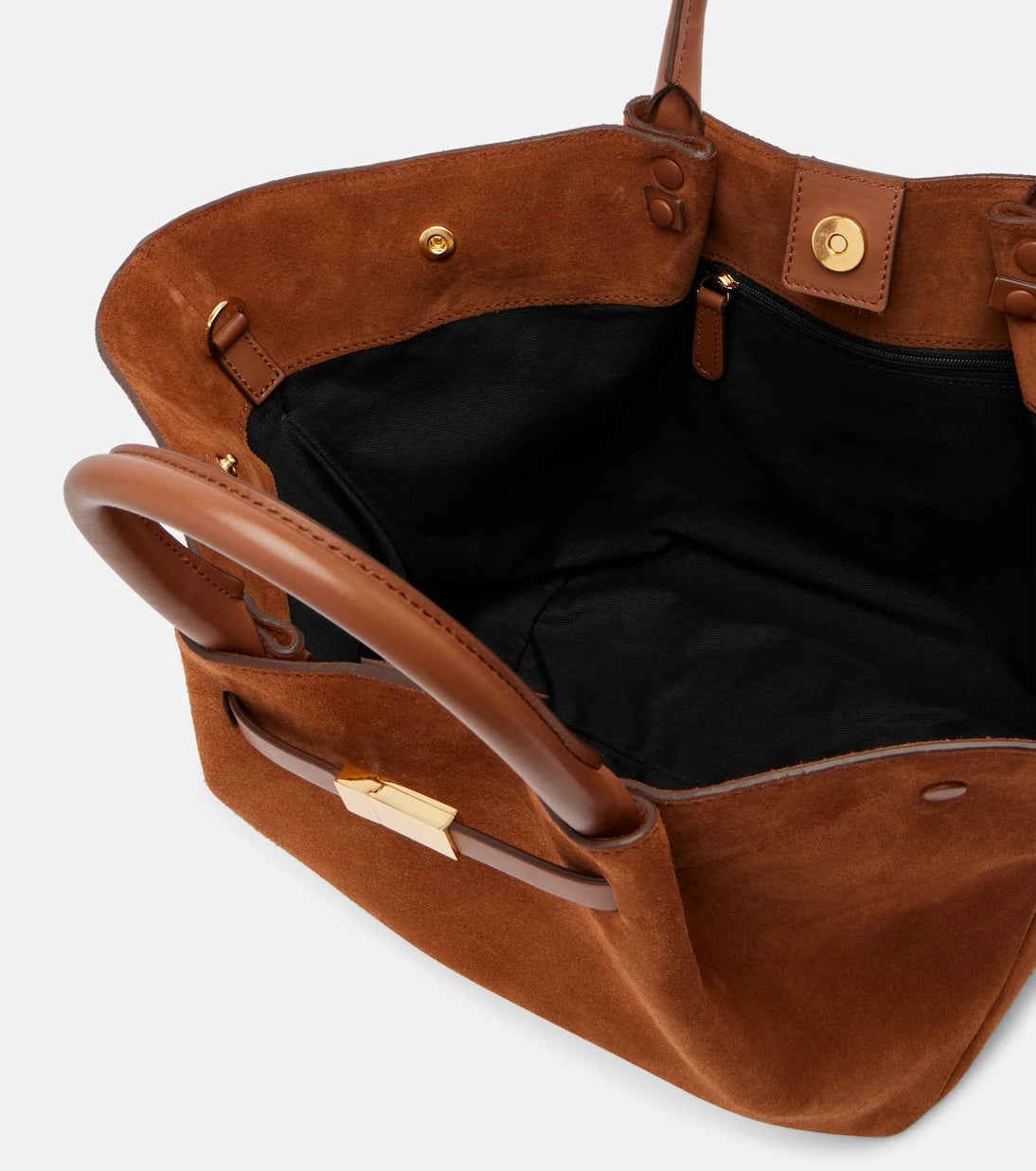 DeMellier - New York Midi suede tote bag