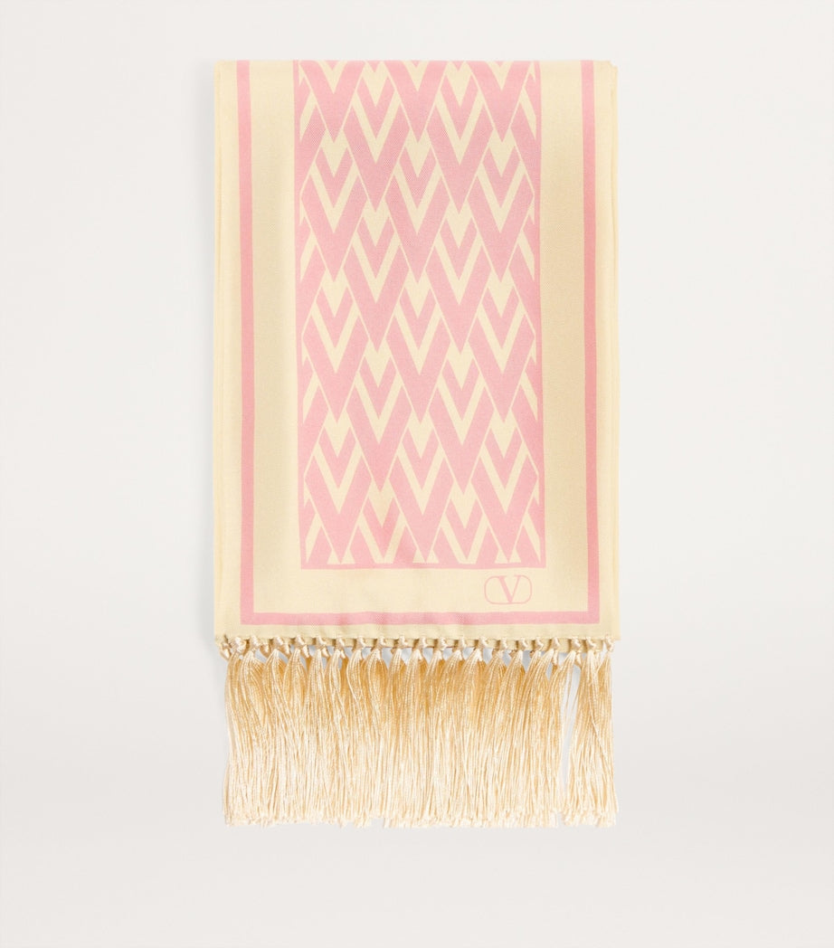 Valentino Garavani Multi Silk Printed Scarf