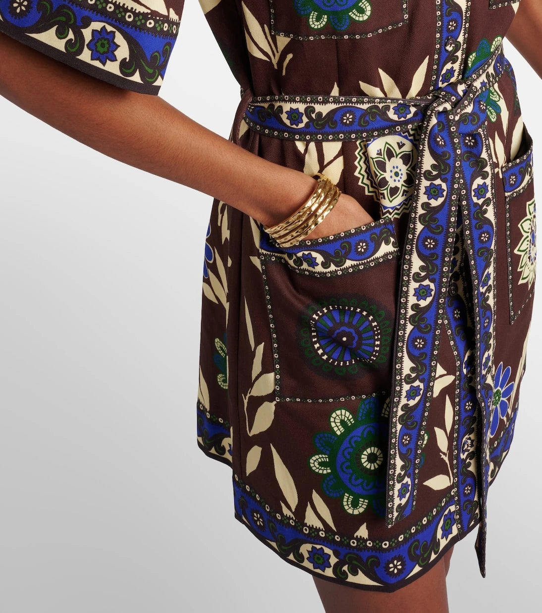 Alémais - Jasper printed cotton shirt dress