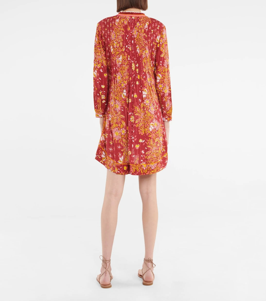 Poupette St Barth - Ola fringed printed minidress